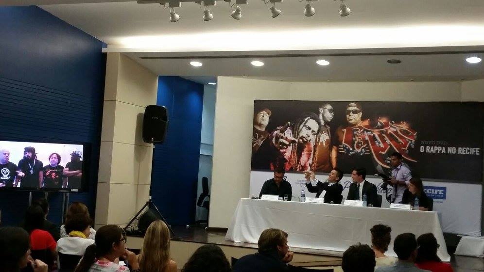 Coletiva de Imprensa – Gravação do CD do Rappa em Recife