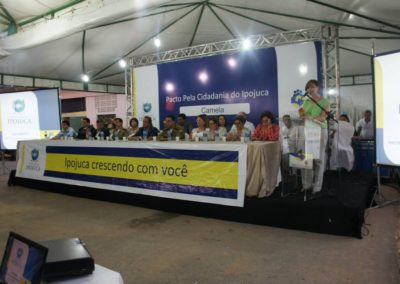 Lançamento do Pacto pela Cidadania – Ipojuca